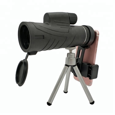 Наивысшая мощность телескопа 12x50 сотового телефона призмы Bak4 Monocular долгосрочная