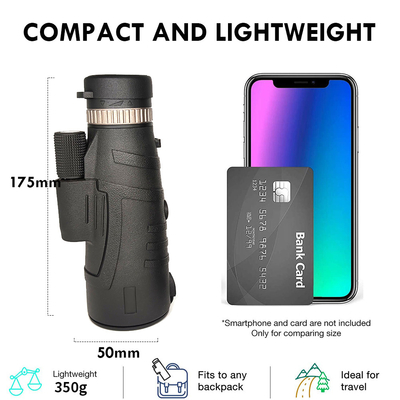 телескоп Monocular Bak4 мобильного телефона наивысшей мощности 12x50 с держателем треноги