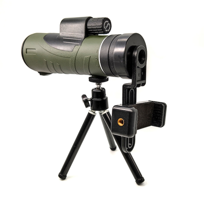 Держатель сотового телефона 12x50 наблюдать птицы Monocular с быстрым держателем смартфона