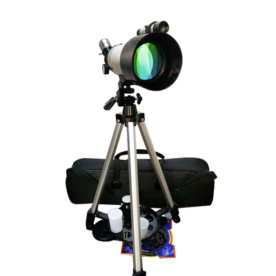 Черный астрономический телескоп Eyepice 70x400mm рефрактора со славными ценами