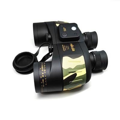 Закамуфлируйте военные морские бинокли 7x50mm с компасом