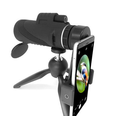Телескоп 12x50 Monocular HD ночного видения телефона термальный военный с переходником телефона